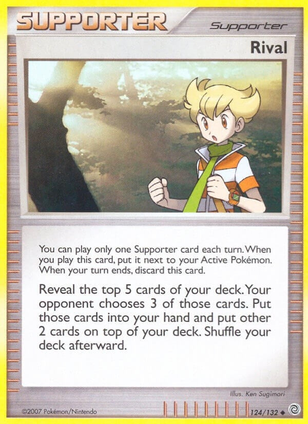 Image for Rival (124/132) (Secret Wonders) - Pokemon