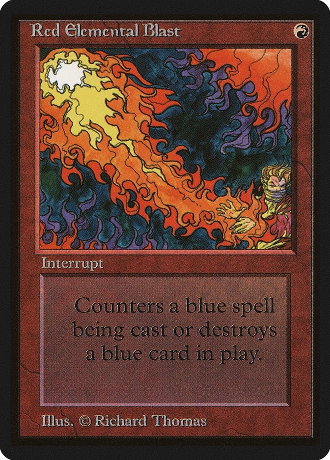 Red Elemental Blast (Beta Edition)