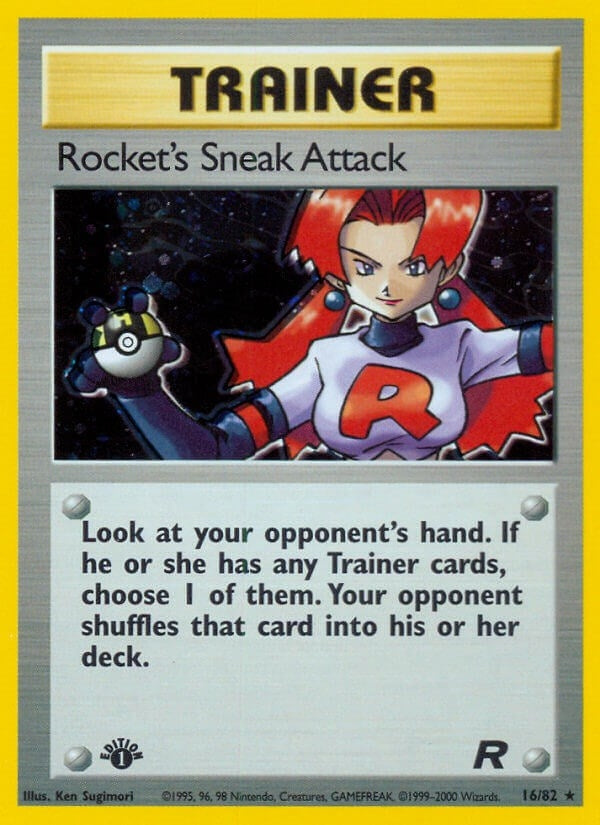 Image for Rocket's Sneak Attack (16) (16/82) (Team Rocket) - Pokemon