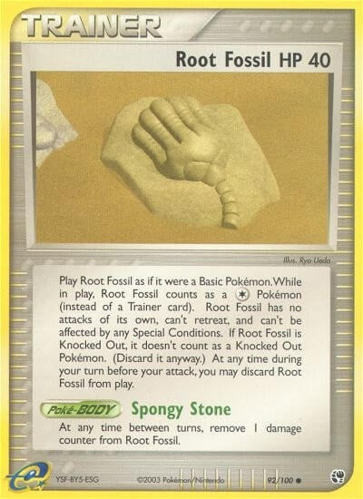 Image for Root Fossil (92/100) (Sandstorm) - Pokemon