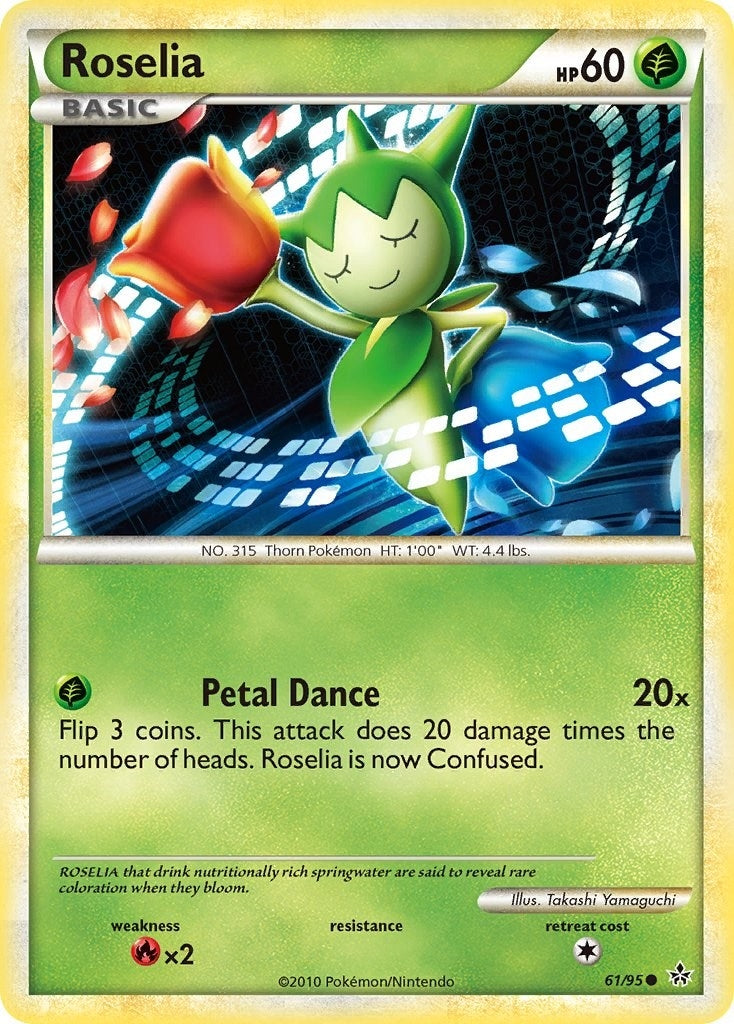 Image for Roselia (61/95) (Unleashed) - Pokemon