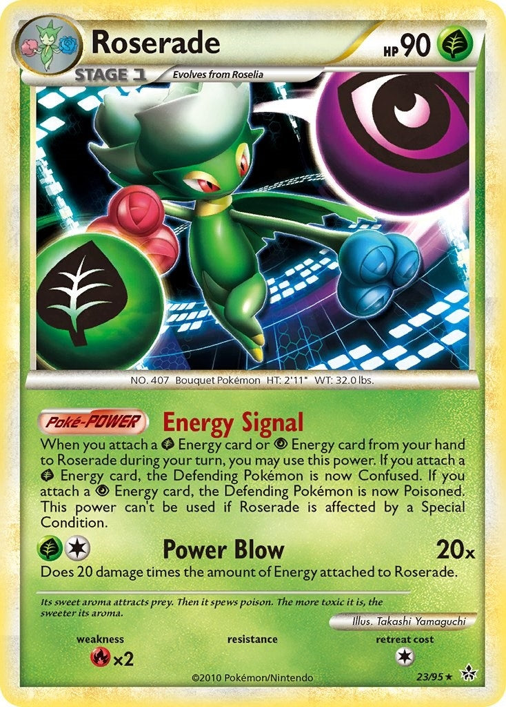 Image for Roserade (23/95) (Unleashed) - Pokemon