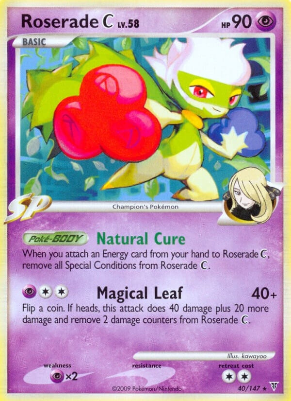 Image for Roserade C (40) (Supreme Victors) - Pokemon