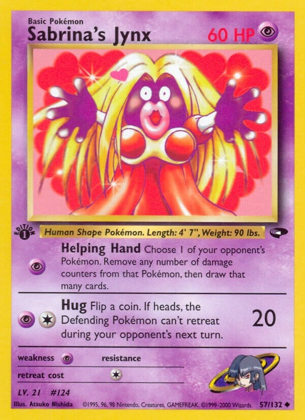 Image for Sabrina's Jynx (057/132) (Gym Challenge) - Pokemon