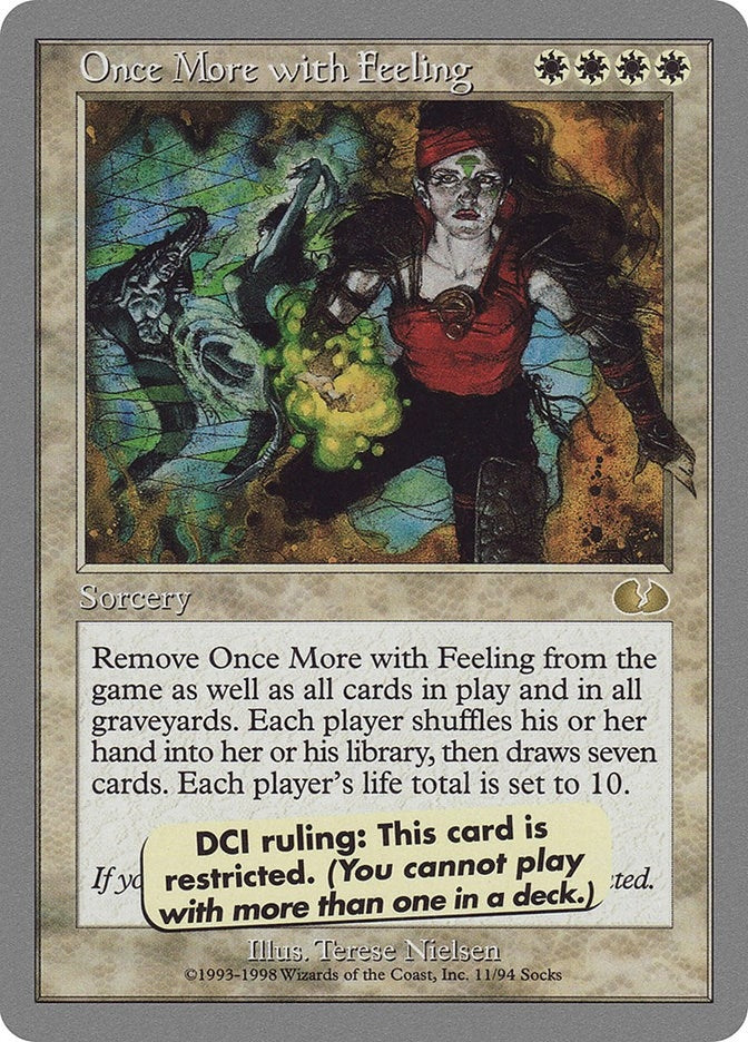 Once More with Feeling (11) (Unglued)