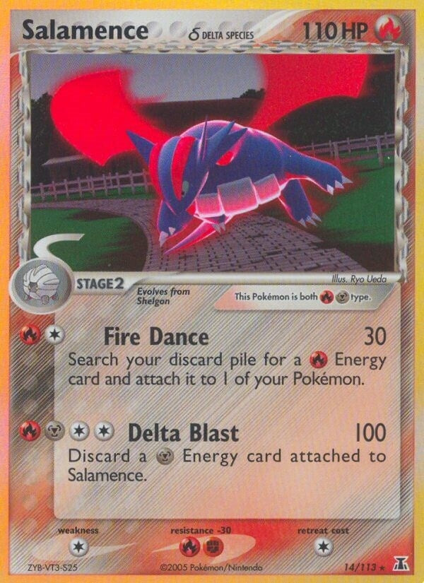 Image for Salamence (Delta Species) (14/113) (Delta Species) - Pokemon