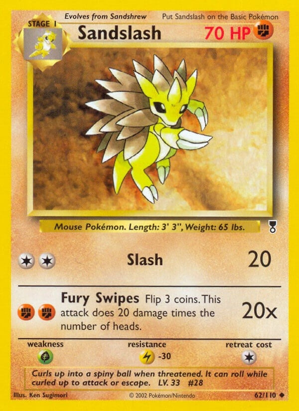 Image for Sandslash (062/110) (Legendary Collection) - Pokemon