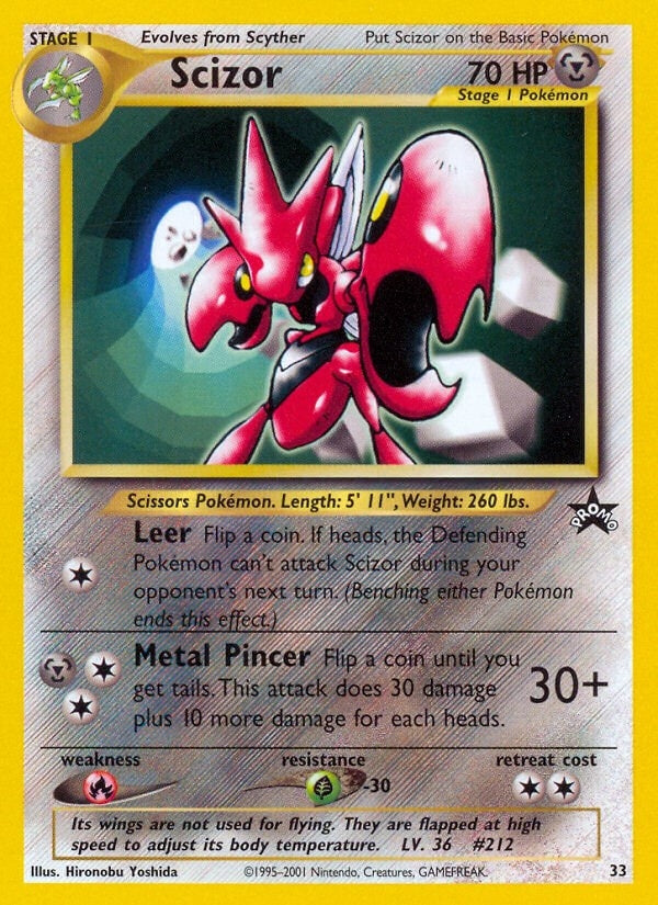 Image for Scizor (33/53) (WoTC Promo) - Pokemon