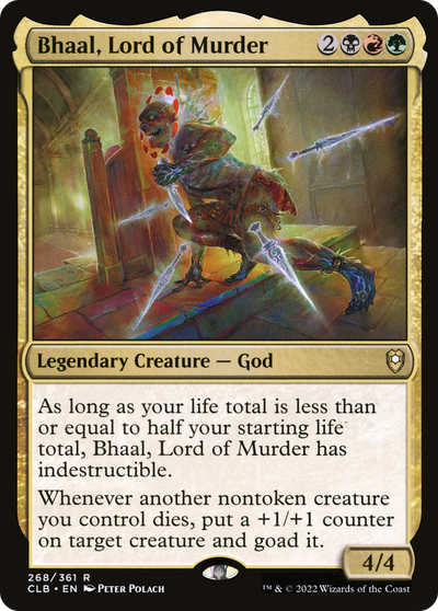 Bhaal, Lord of Murder (268) (Commander Legends: Battle for Baldur's Gate)