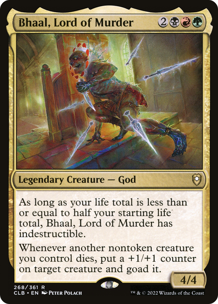 Bhaal, Lord of Murder (268) (Commander Legends: Battle for Baldur's Gate)