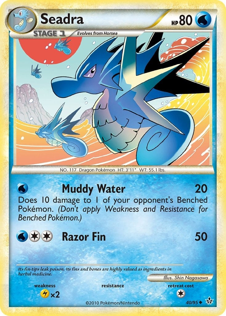 Image for Seadra (40/95) (Unleashed) - Pokemon