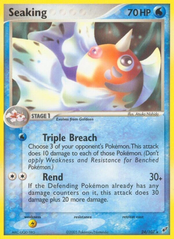 Image for Seaking (24/107) (Deoxys) - Pokemon