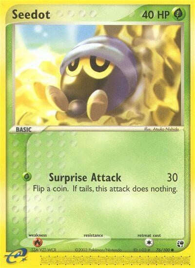 Image for Seedot (76/100) (Sandstorm) - Pokemon
