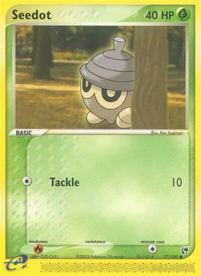 Image for Seedot (77/100) (Sandstorm) - Pokemon