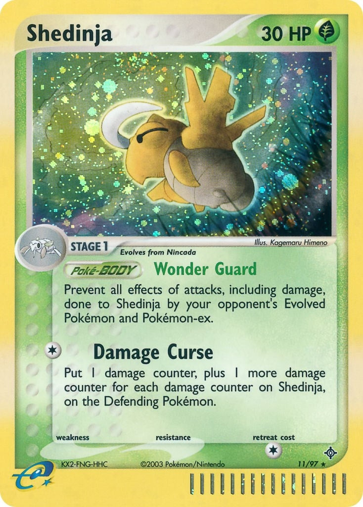 Image for Shedinja (11/97) (Dragon) - Pokemon