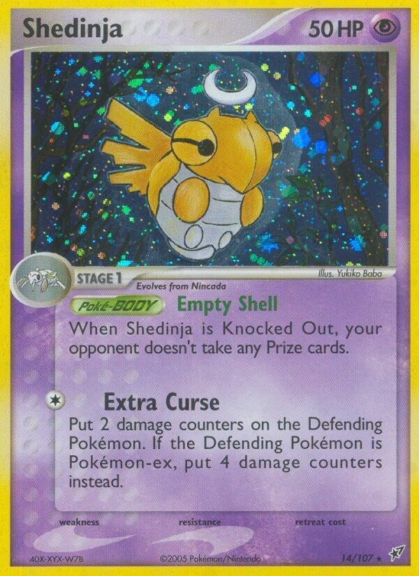Image for Shedinja (14/107) (Deoxys) - Pokemon