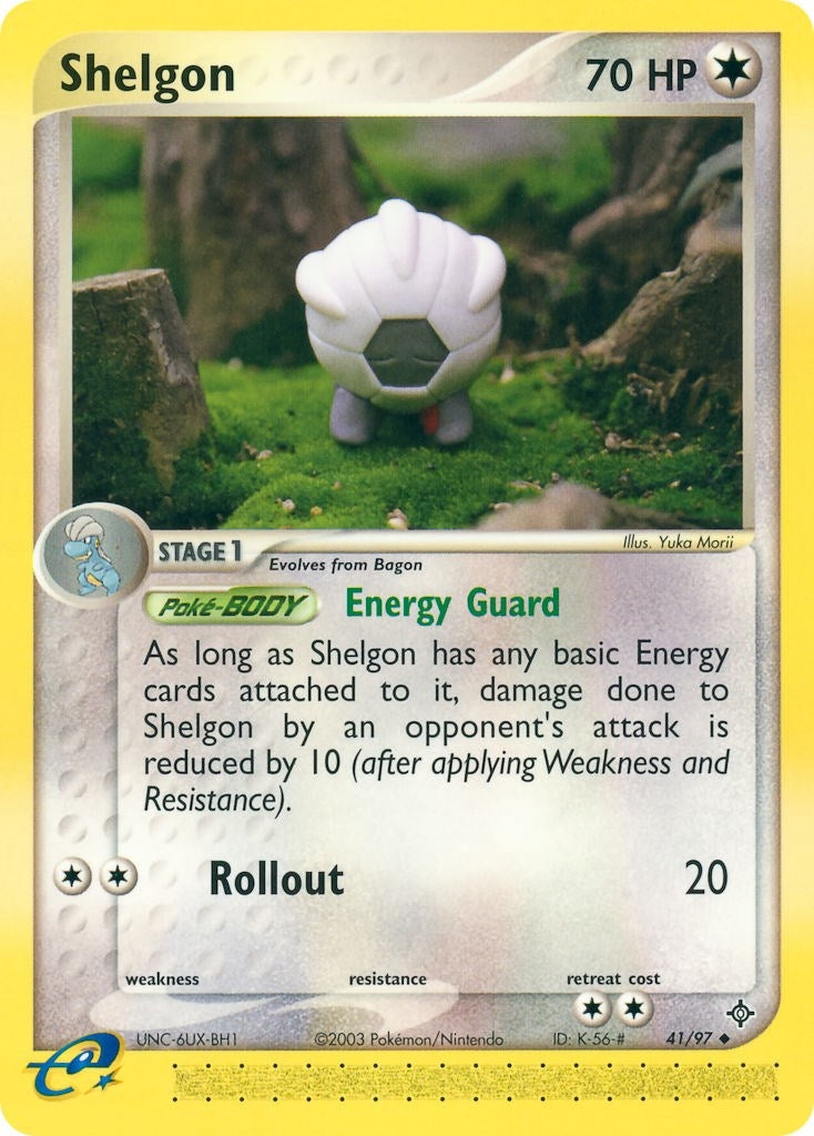 Image for Shelgon (41/97) (Dragon) - Pokemon