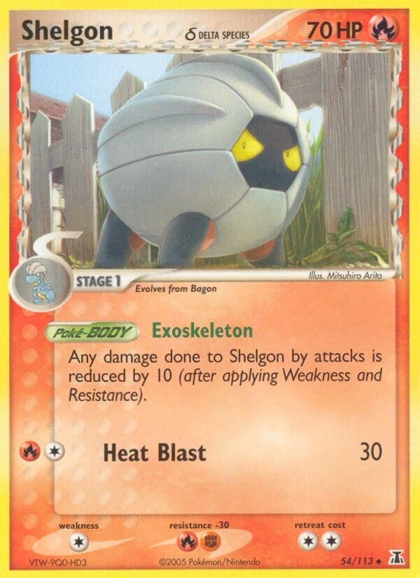 Image for Shelgon - 054/113 (Delta Species) (54/113) (Delta Species) - Pokemon