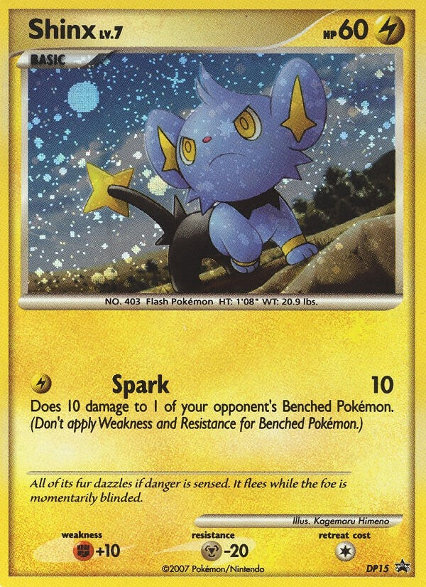 Image for Shinx - DP15 (DP15) (Diamond and Pearl Promos) - Pokemon