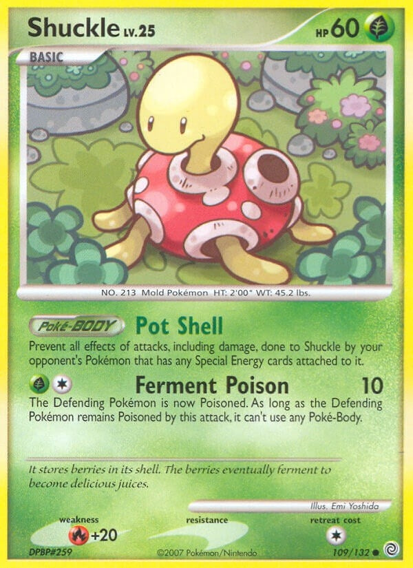 Image for Shuckle (109/132) (Secret Wonders) - Pokemon