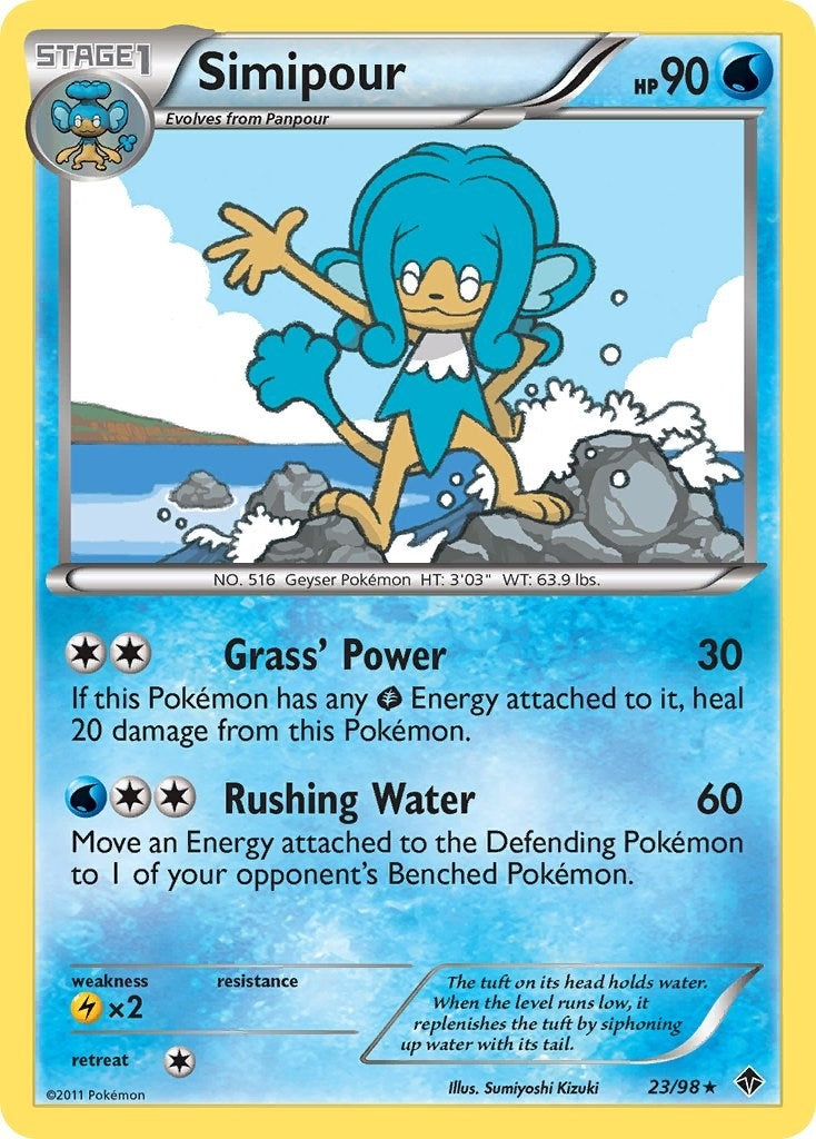 Image for Simipour (23/98) (Emerging Powers) - Pokemon