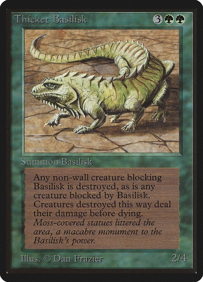 Thicket Basilisk (Beta Edition)