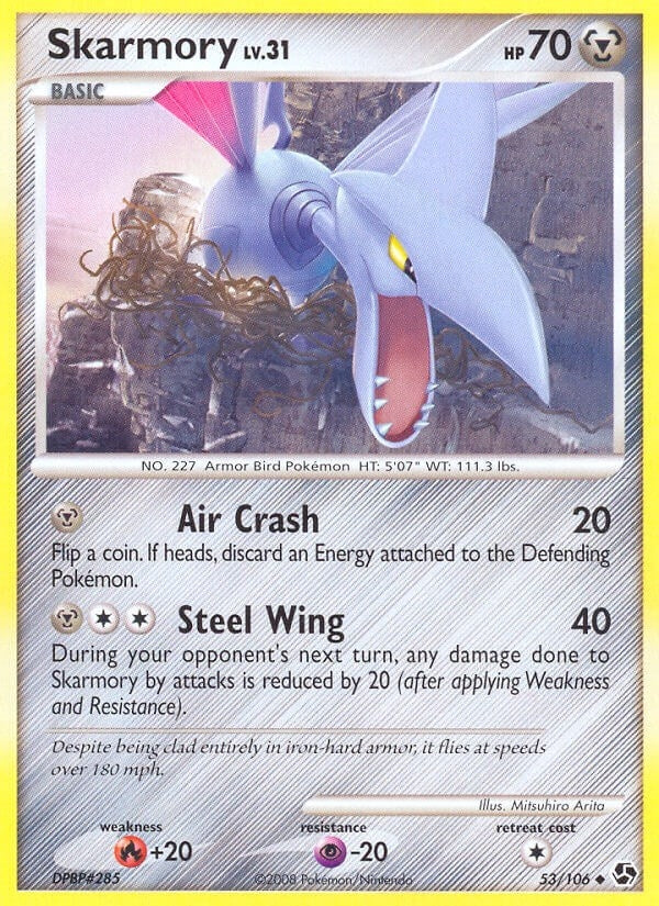 Image for Skarmory (53/106) (Great Encounters) - Pokemon