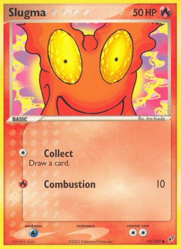 Image for Slugma (74/107) (Deoxys) - Pokemon