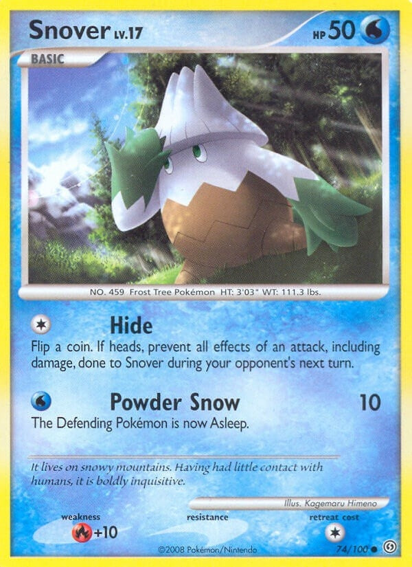 Image for Snover (74/100) (Stormfront) - Pokemon