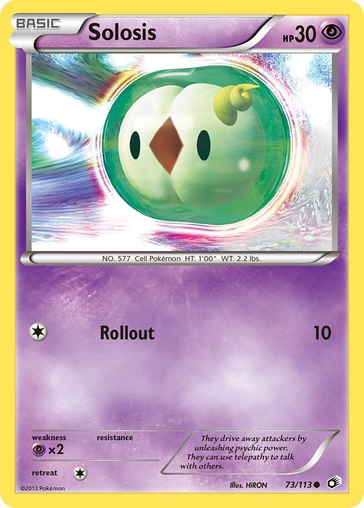 Image for Solosis (73) (73/113) (Legendary Treasures) - Pokemon