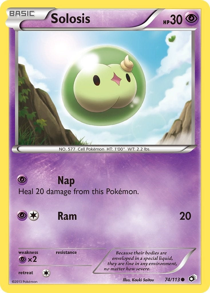 Image for Solosis (74) (74/113) (Legendary Treasures) - Pokemon