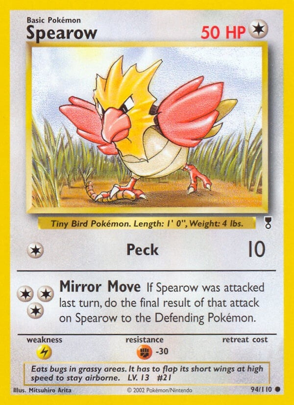Image for Spearow (094/110) (Legendary Collection) - Pokemon