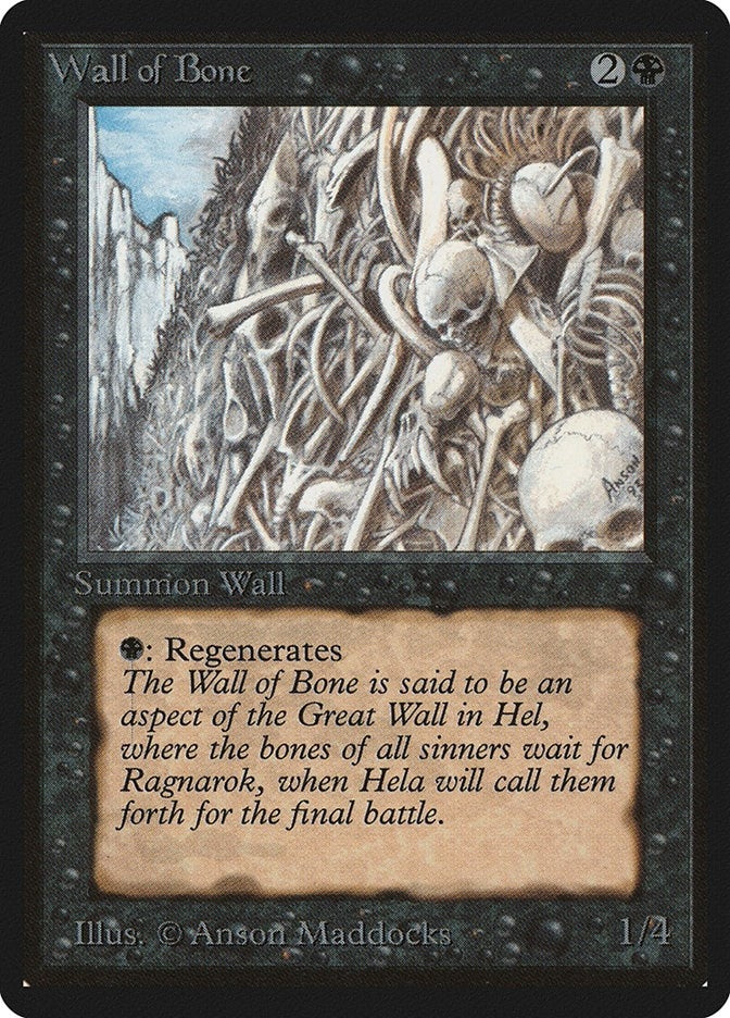 Wall of Bone (Beta Edition)