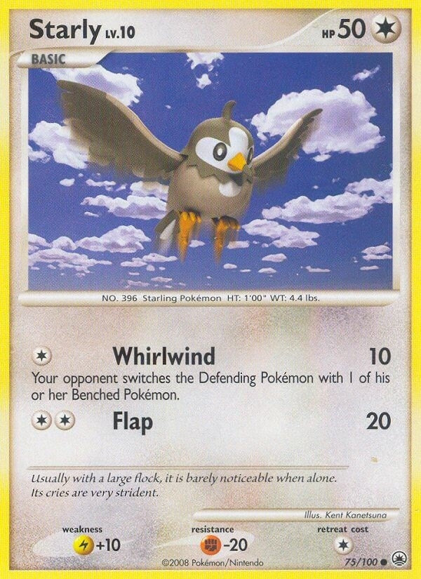 Image for Starly (75/100) (Majestic Dawn) - Pokemon