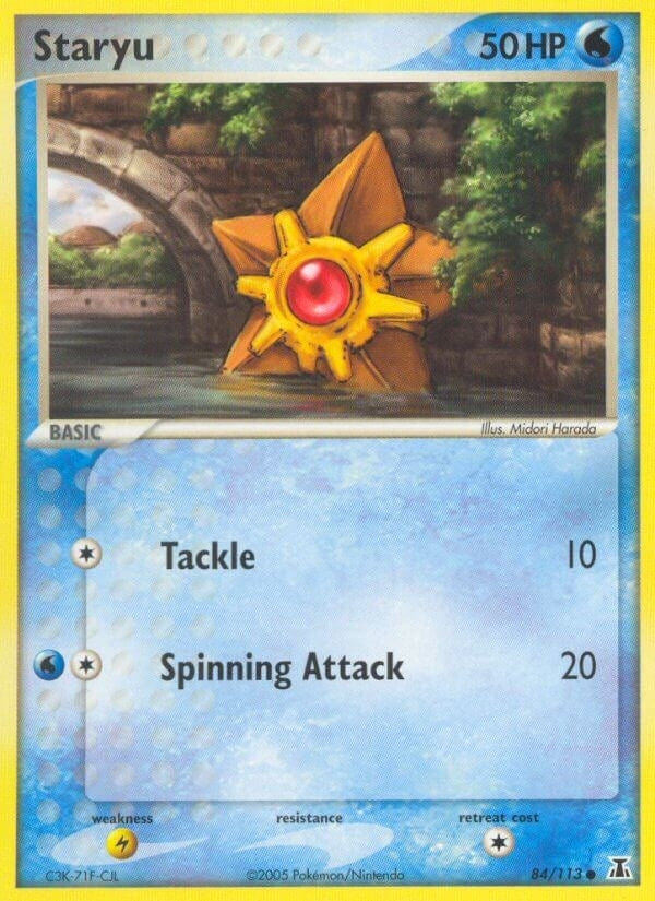 Image for Staryu (84/113) (Delta Species) - Pokemon
