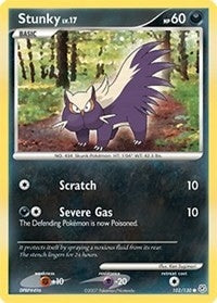 Image for Stunky (102/130) (Diamond and Pearl) - Pokemon