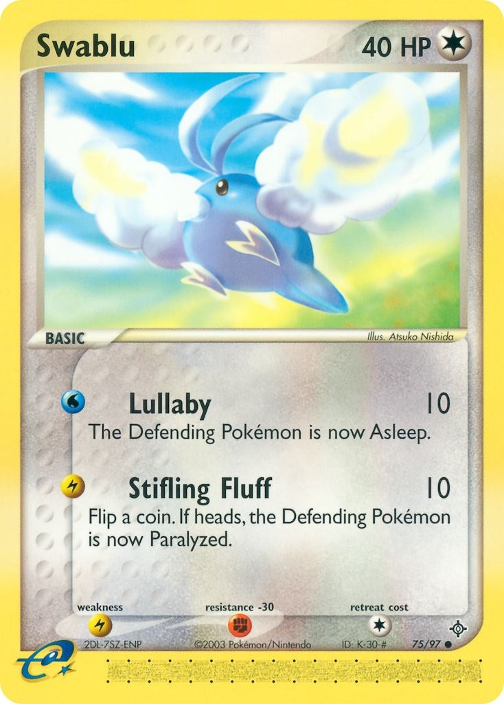 Image for Swablu (75/97) (Dragon) - Pokemon