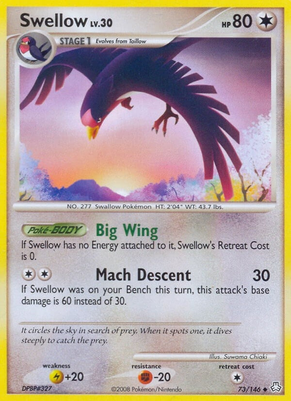 Image for Swellow (73/146) (Legends Awakened) - Pokemon