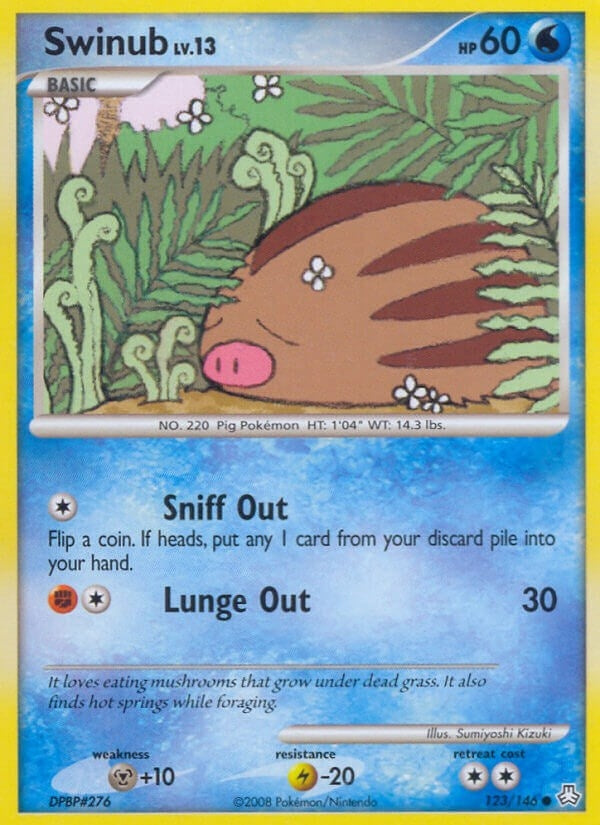 Image for Swinub (123/146) (Legends Awakened) - Pokemon