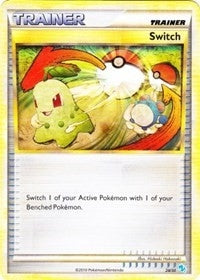Image for Switch (Gyarados) (28/30) (HGSS Trainer Kit: Gyarados & Raichu) - Pokemon