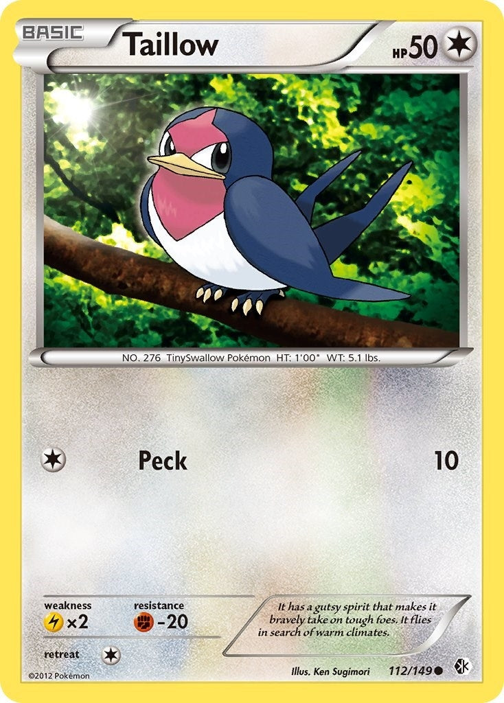 Image for Taillow (112/149) (Boundaries Crossed) - Pokemon