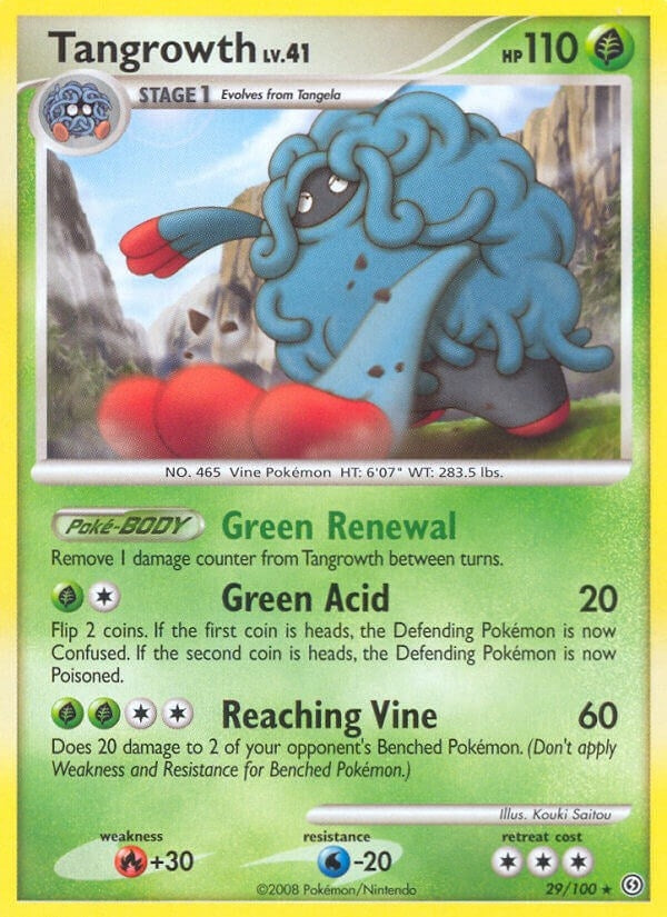 Image for Tangrowth (29/100) (Stormfront) - Pokemon
