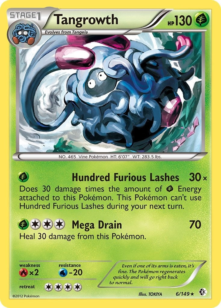 Image for Tangrowth (6/149) (Boundaries Crossed) - Pokemon