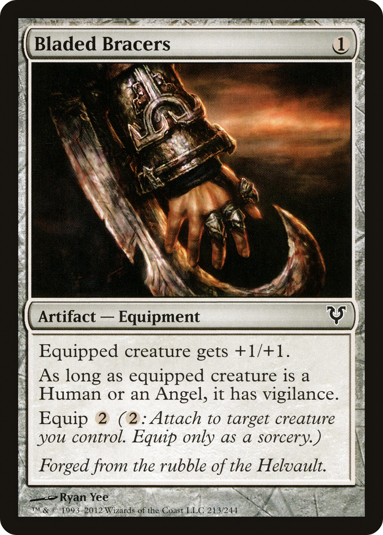 Bladed Bracers (213) (Avacyn Restored)