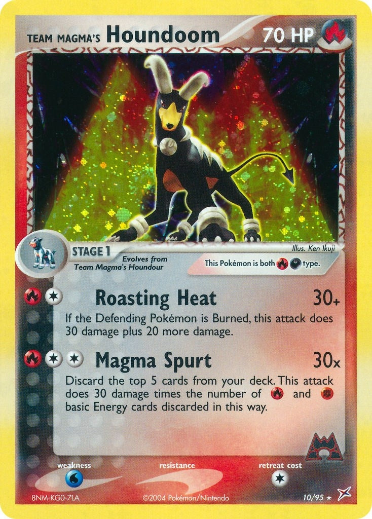 Image for Team Magma's Houndoom (10/95) (Team Magma vs Team Aqua) - Pokemon
