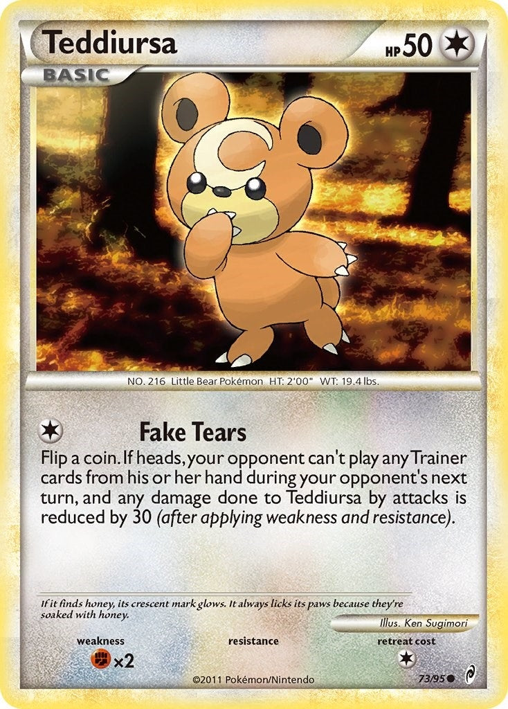 Image for Teddiursa (73/95) (Call of Legends) - Pokemon