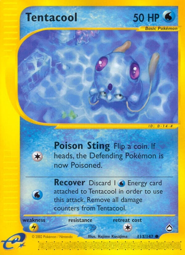 Image for Tentacool (113/147) (Aquapolis) - Pokemon