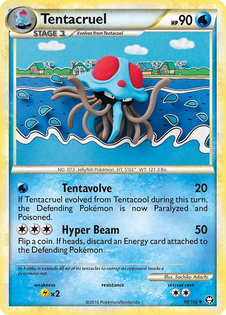 Image for Tentacruel (50/102) (Triumphant) - Pokemon