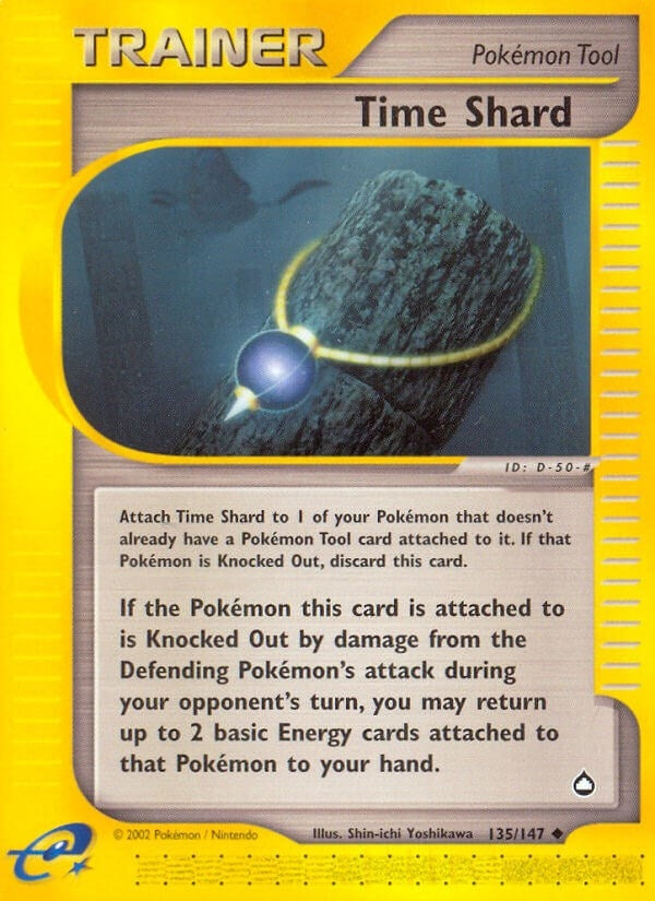 Image for Time Shard (135/147) (Aquapolis) - Pokemon