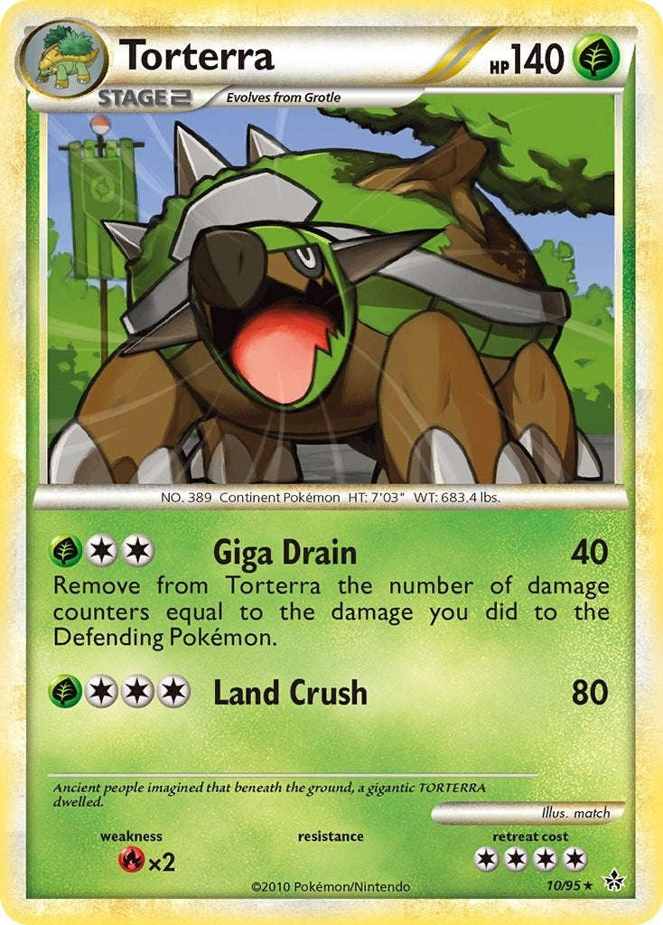 Image for Torterra (10/95) (Unleashed) - Pokemon